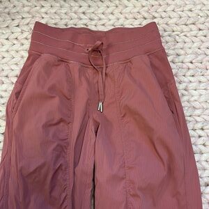 LULULEMON PINK DANCE STUDIO JOGGERS